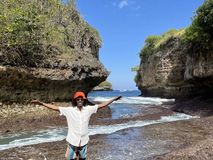 Felsenbucht Bali